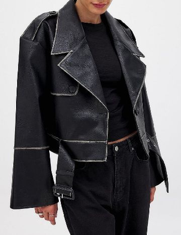 Jacheta NA-KD, negru