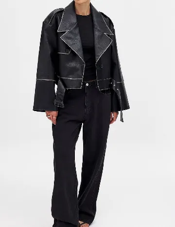 Jacheta NA-KD, negru