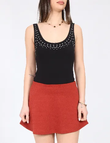 Fusta Zara, caramiziu