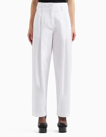 Pantaloni Armani Exchange, alb