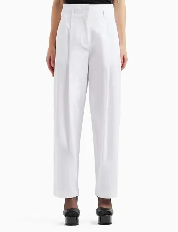 Pantaloni Armani Exchange, alb