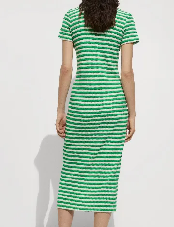 Rochie medie Mango, verde