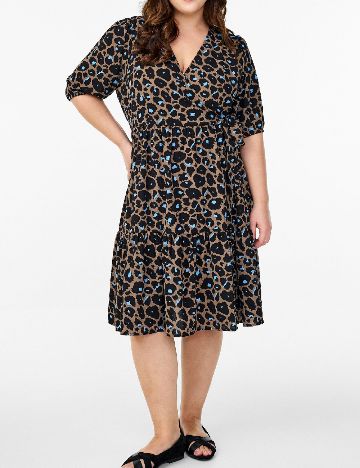 Rochie medie ZIZZI, mix culori