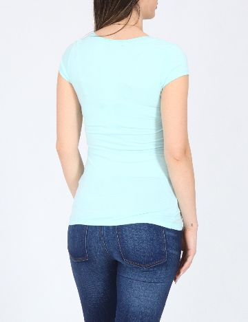 Tricou Bershka, turcoaz