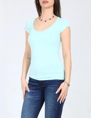 Tricou Bershka, turcoaz