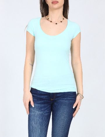 Tricou Bershka, turcoaz