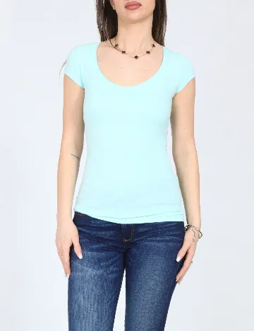 Tricou Bershka, turcoaz