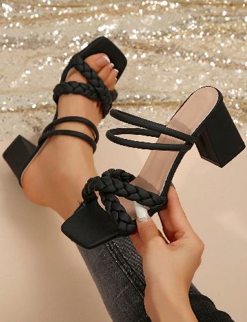 Sandale SHEIN, negru