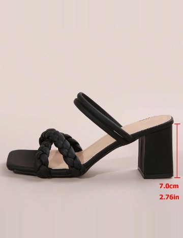 Sandale SHEIN, negru