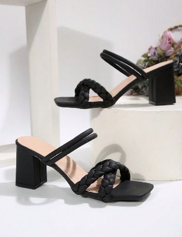 Sandale SHEIN, negru