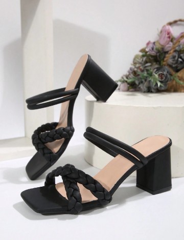 Sandale SHEIN, negru