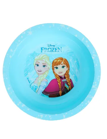 Bol de plastic Disney Frozen, albastru