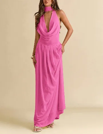 Rochie lunga SHEIN, roz