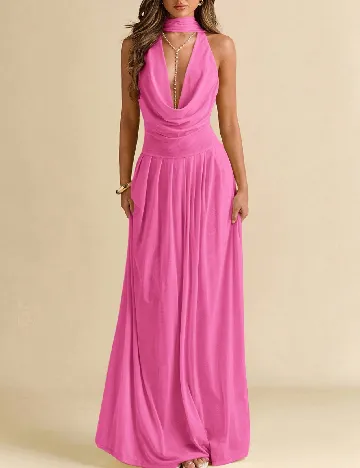 Rochie lunga SHEIN, roz