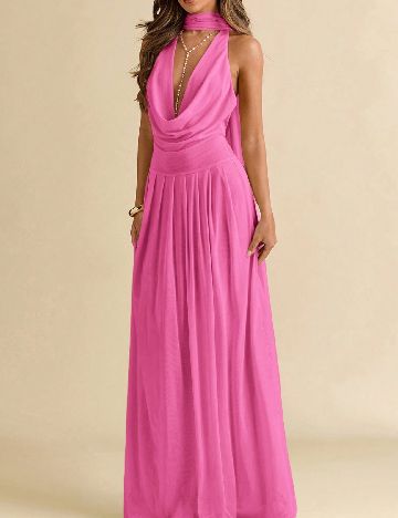 Rochie lunga SHEIN, roz