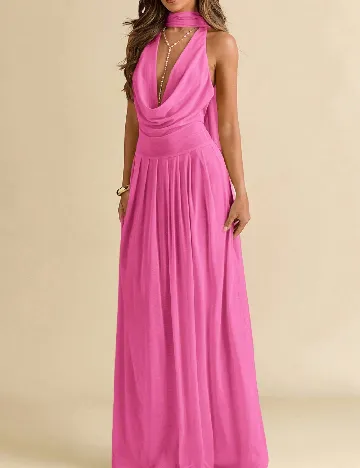 Rochie lunga SHEIN, roz