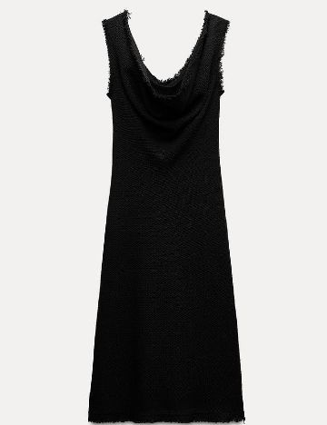 Rochie medie Zara, negru