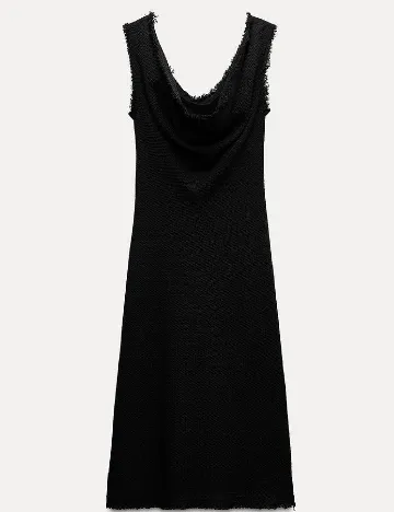 Rochie medie Zara, negru