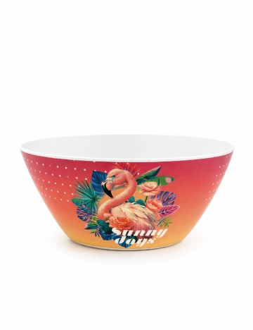 Bol din melamina ACTION, mix culori