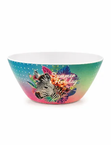 Bol din melamina ACTION, mix culori