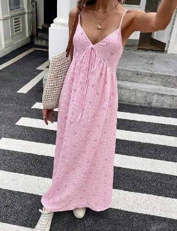 Rochie lunga SHEIN, roz