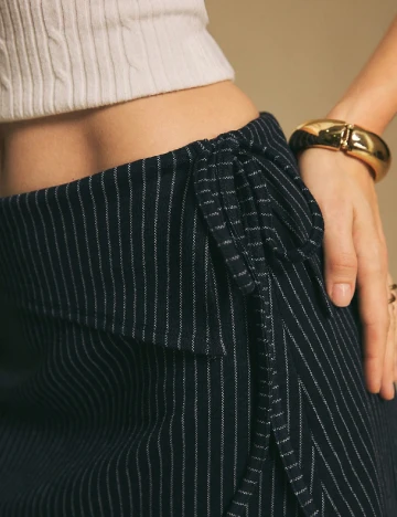 Fusta pantalon Poeselle, bleumarin