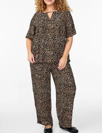 Pantaloni ZIZZI, animal print