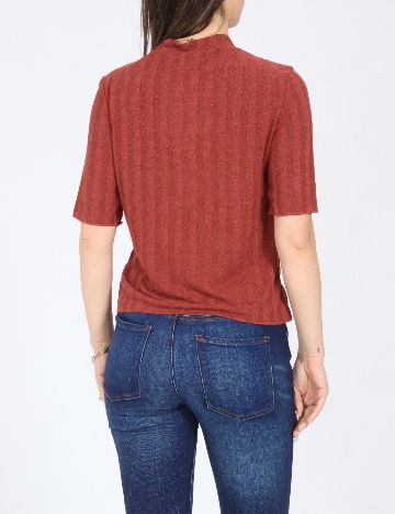 Bluza Zara, caramiziu