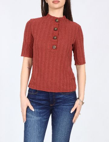 Bluza Zara, caramiziu