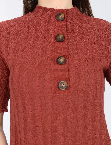 Bluza Zara, caramiziu