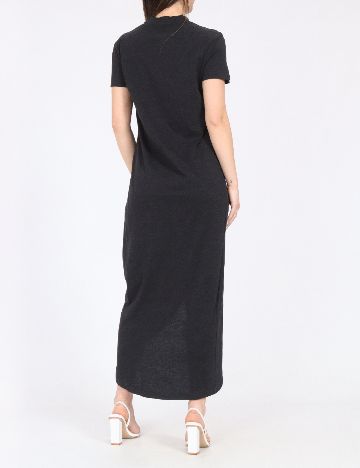 Rochie lunga Zara, gri inchis