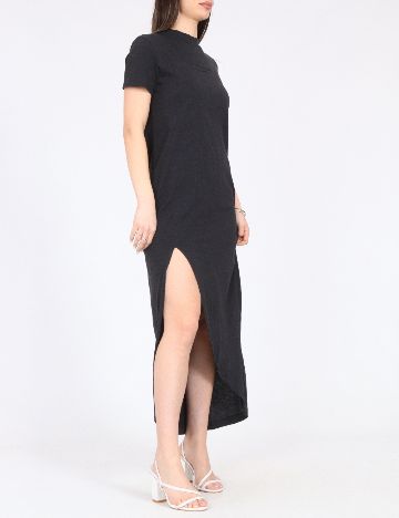 Rochie lunga Zara, gri inchis