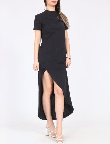 Rochie lunga Zara, gri inchis