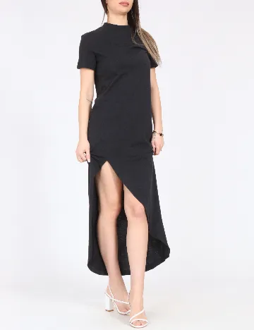 Rochie lunga Zara, gri inchis