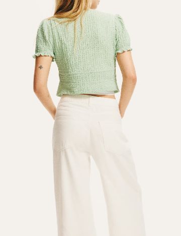 Top H&M, verde