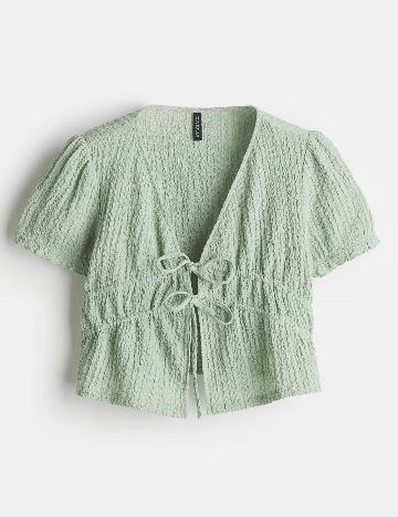 Top H&M, verde