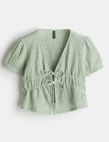 Top H&M, verde