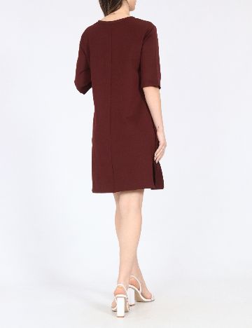 Rochie scurta Zara, caramiziu