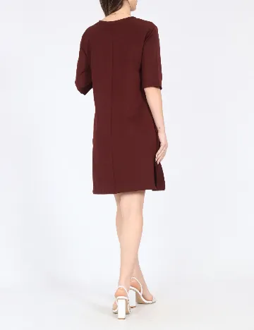 Rochie scurta Zara, caramiziu
