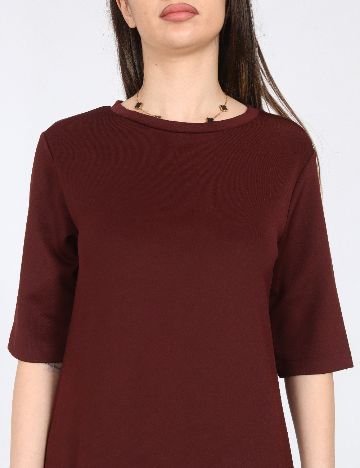Rochie scurta Zara, caramiziu