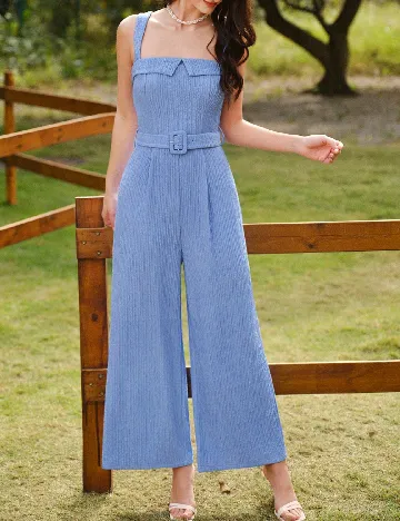 Salopeta SHEIN, albastru