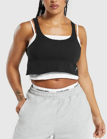 Top Gymshark, negru