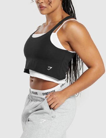 Top Gymshark, negru