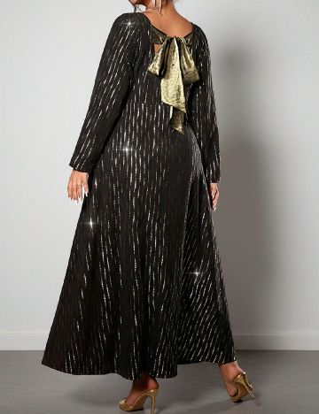 Rochie lunga SHEIN CURVE, negru