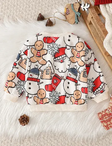 Bluza Cozy Pixies, crem