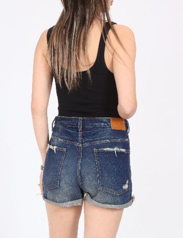 Pantaloni scurti Zara, albastru