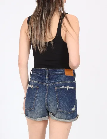 Pantaloni scurti Zara, albastru