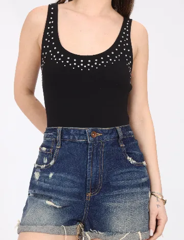 Pantaloni scurti Zara, albastru