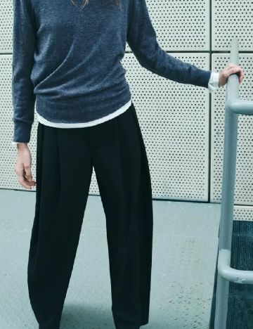 Pantaloni Zara, negru