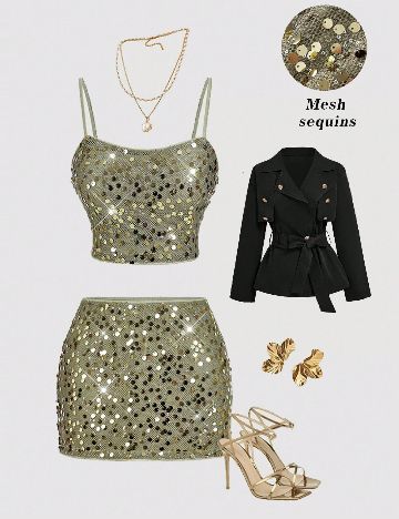 Compleu SHEIN, verde